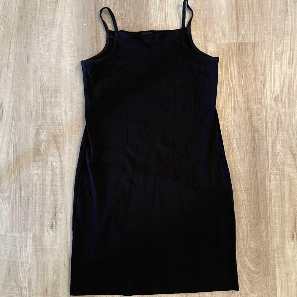 Anna Vic Black Tank Dress